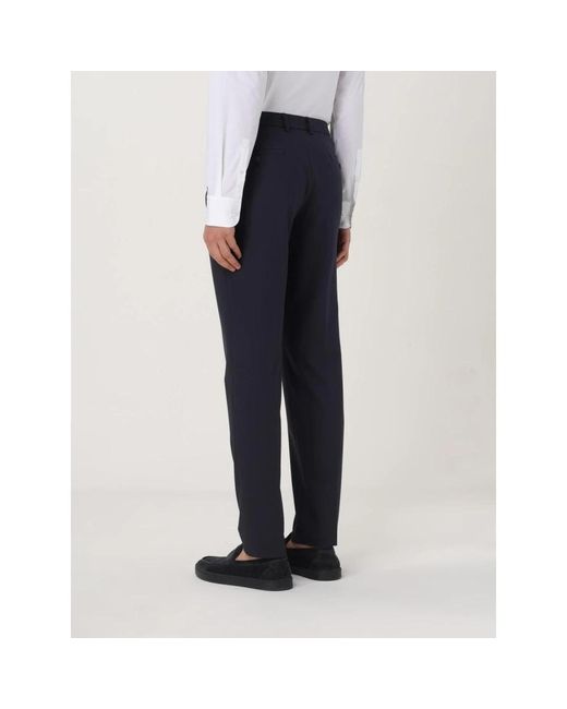Suit Trousers HUGO de hombre de color Blue