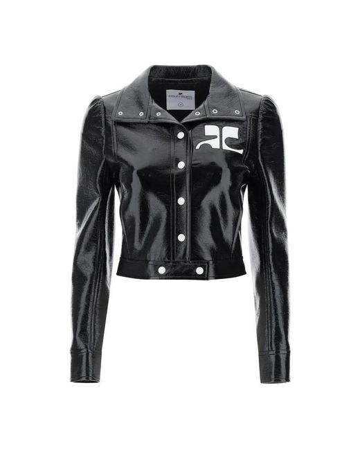 Courreges Black Light Jackets