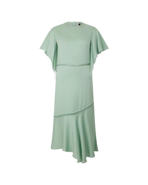 Fabiana Filippi Green Midi Dresses