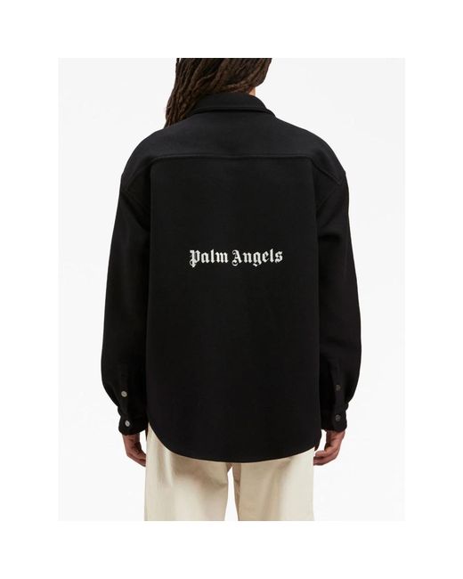Palm Angels Black Light Jackets