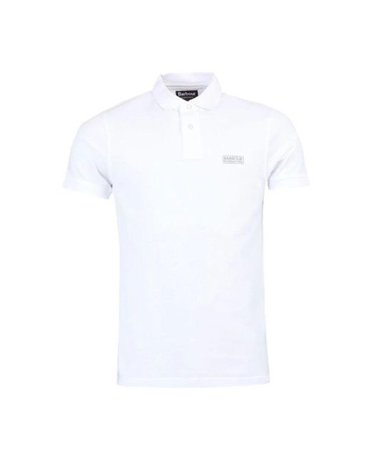Barbour Polo Shirts in het White voor heren