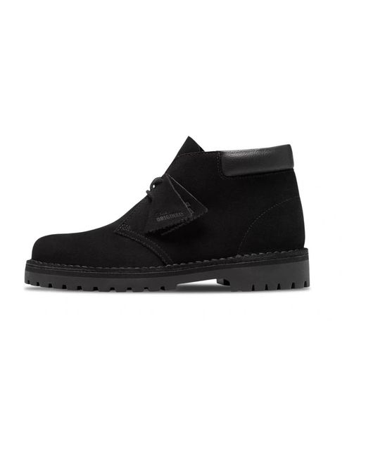 Clarks Desert Rock in Black für Herren