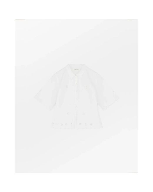 Skall Studio Fleurie Blouse in het White