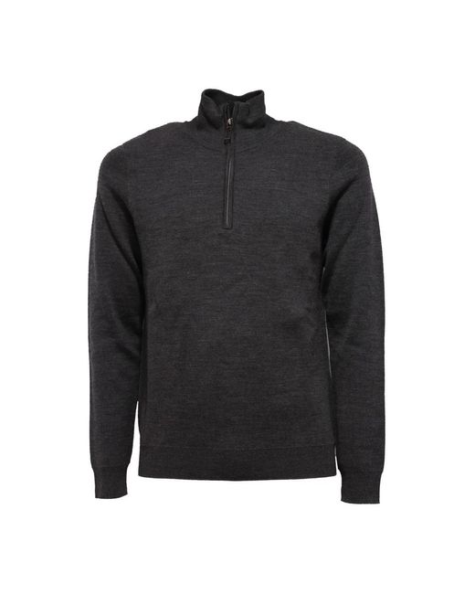 Paolo Pecora Black Turtlenecks for men