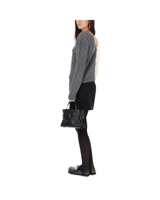 Cardigans Moschino de color Gray