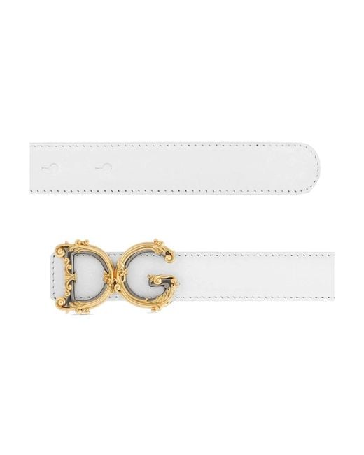 Dolce & Gabbana Natural Belts