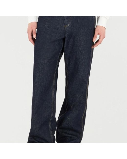 Roberto Cavalli Blue Straight Jeans for men