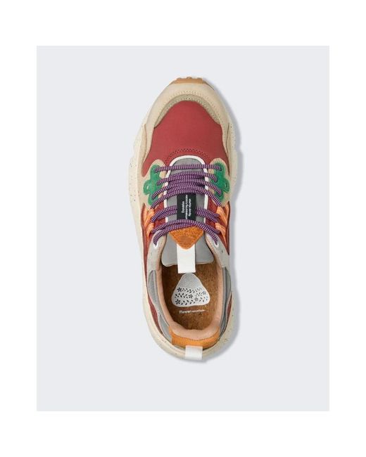 Flower Mountain Pink Sneakers for men