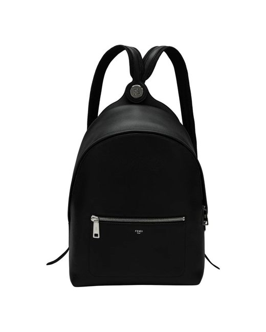 Fendi Black Backpacks for men