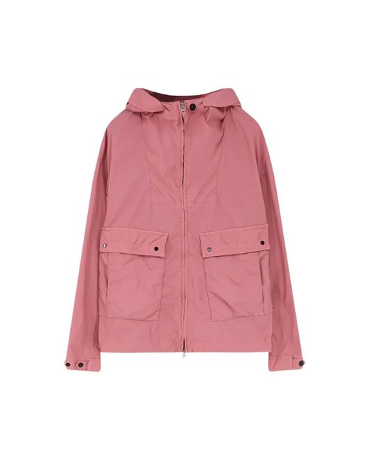 Stone Island Pink Light Jackets for men