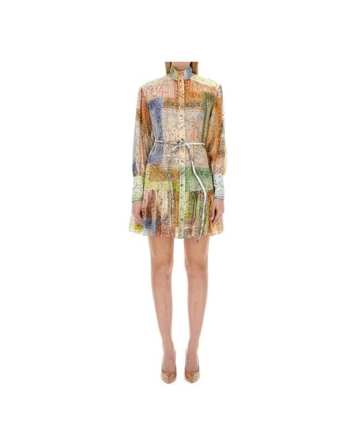 Zimmermann Multicolor Shirt Dresses