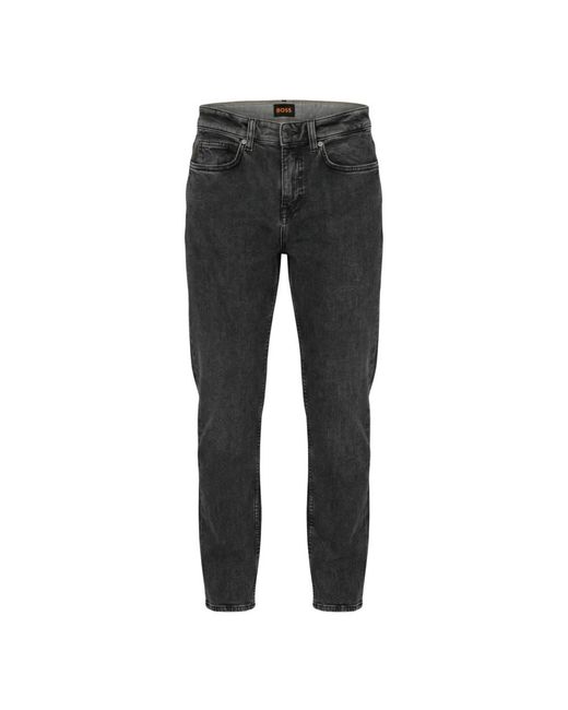 HUGO Black Slim-Fit Jeans for men