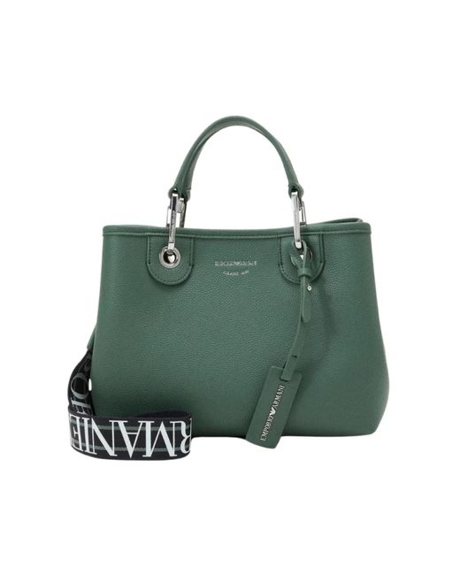 Emporio Armani Green Schultertasche