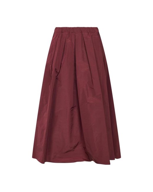 Weekend by Maxmara Purple Midi Skirts