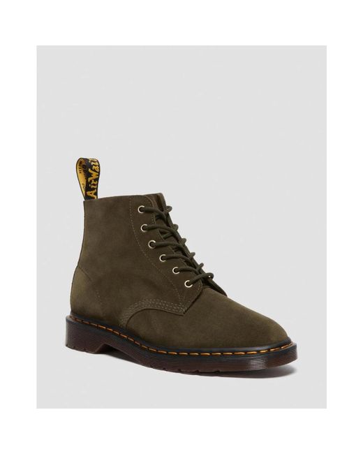 Dr. Martens Brown Lace-Up Boots for men
