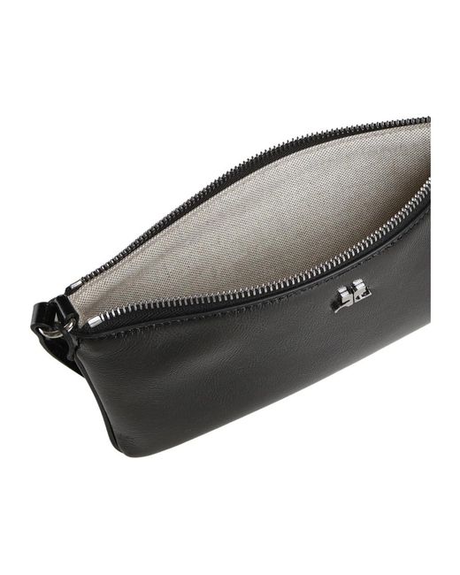 Courreges Black Shoulder Bags