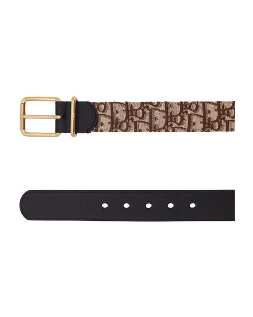 Dior Black Belts for men