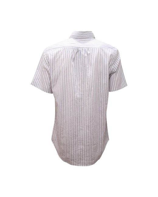 DSquared² Purple Short Sleeve Shirts for men