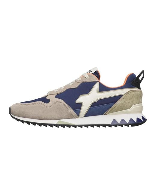W6yz Blue Sneakers for men