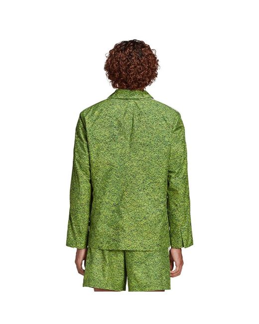 Adidas Grüner blazer mit grasdruck in Green für Herren