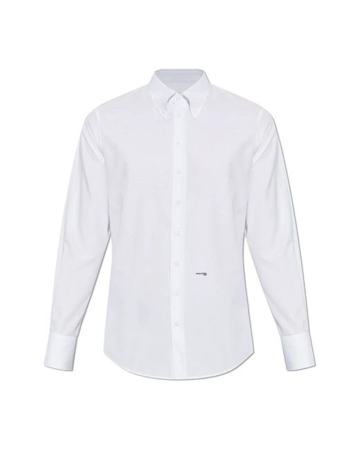DSquared² White Formal Shirts for men