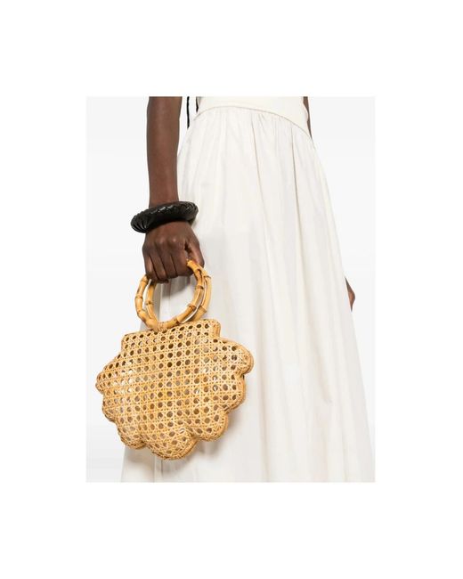Serpui Ethan Handbag in het Metallic
