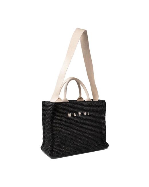 Marni Black Tote Bags