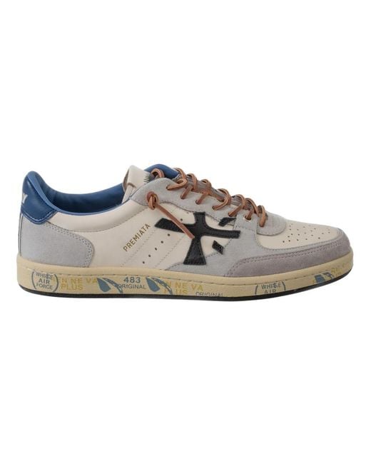 Premiata Gray Sneakers for men