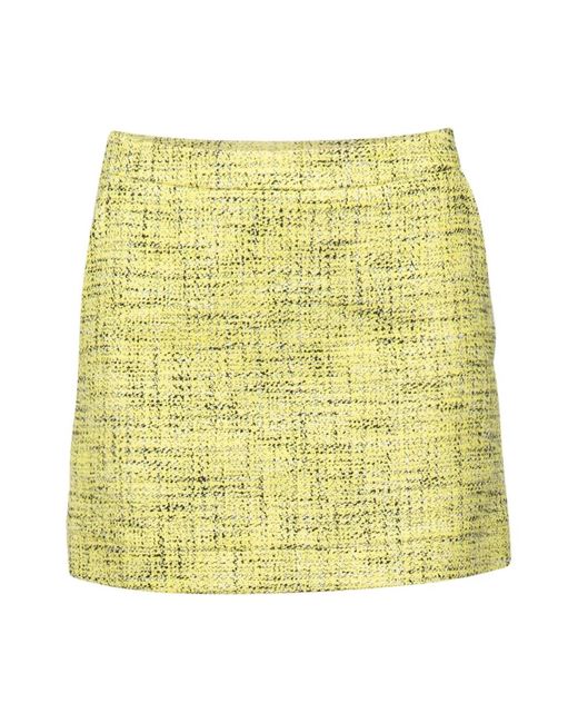 Jucca Yellow Short Skirts
