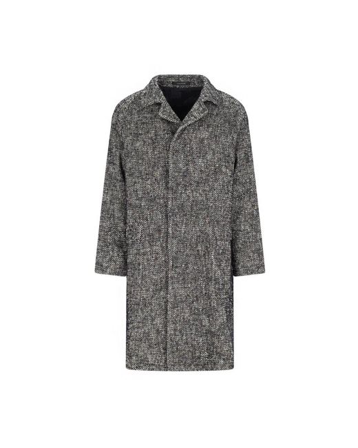 Tagliatore Gray Single-Breasted Coats for men