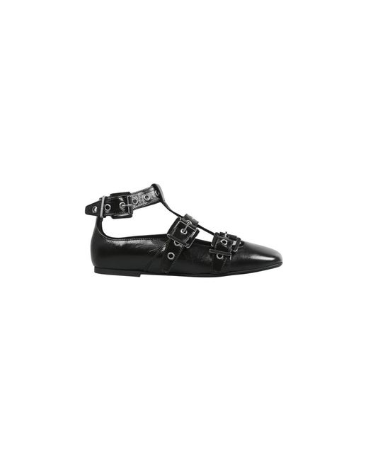 Poeve Black Ballerinas