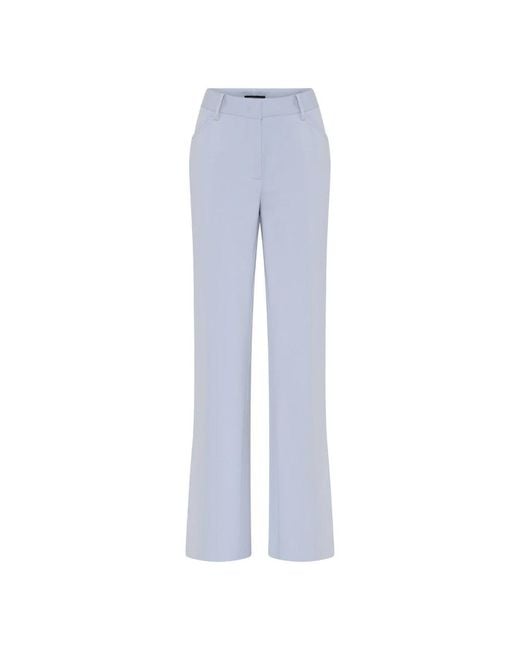 Bruuns Bazaar Blue Straight Trousers