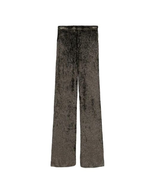 Wide Trousers AYA MUSE de color Gray
