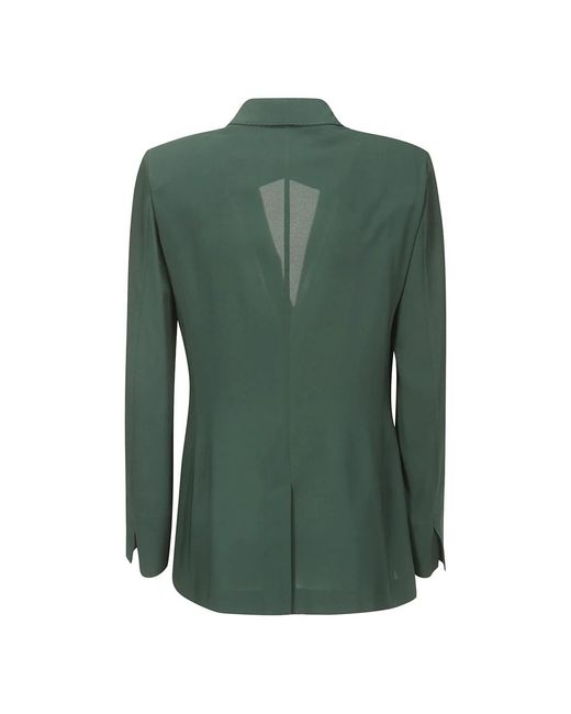 Alberto Biani Green Stilvolle double-breasted jacket