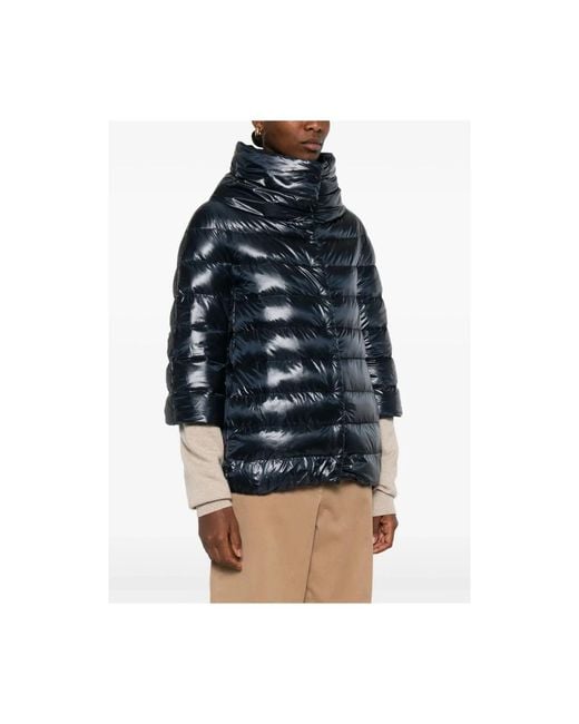 Herno Blue Down Jackets