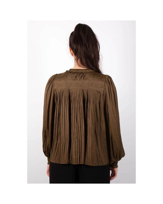 Ulla Johnson Brown Blouses