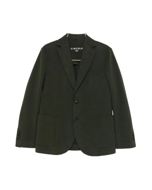 Circolo 1901 Green Blazers for men