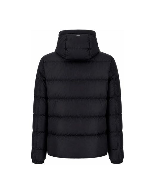Winter Jackets Herno de hombre de color Black