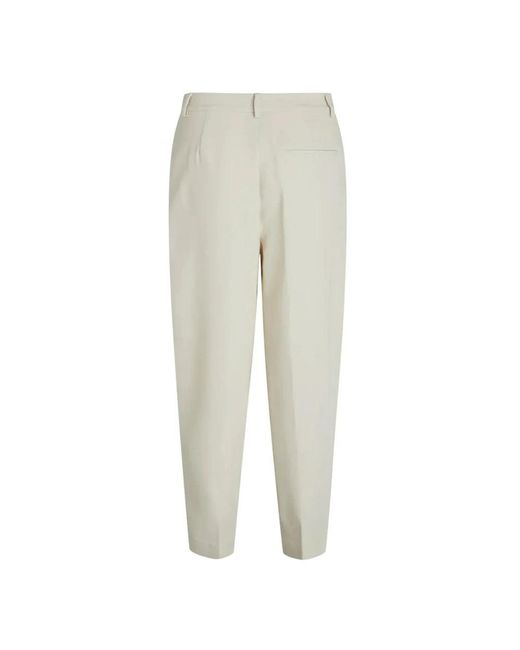 Bruuns Bazaar Gray Cropped Trousers