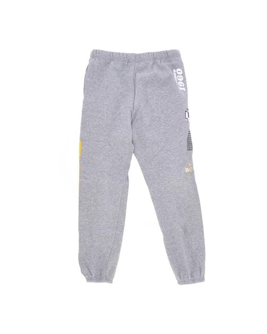 Mitchell & Ness Broeken ,Grijs ,Katoen Nfl Team Origins Fleece Broek in het Gray voor heren