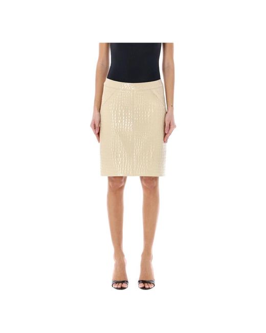 Tom Ford Natural Leather Skirts