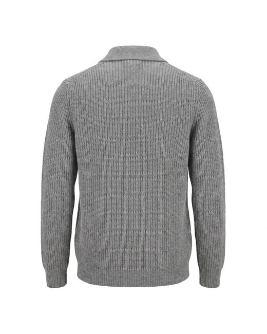 Cardigans Lardini de hombre de color Gray