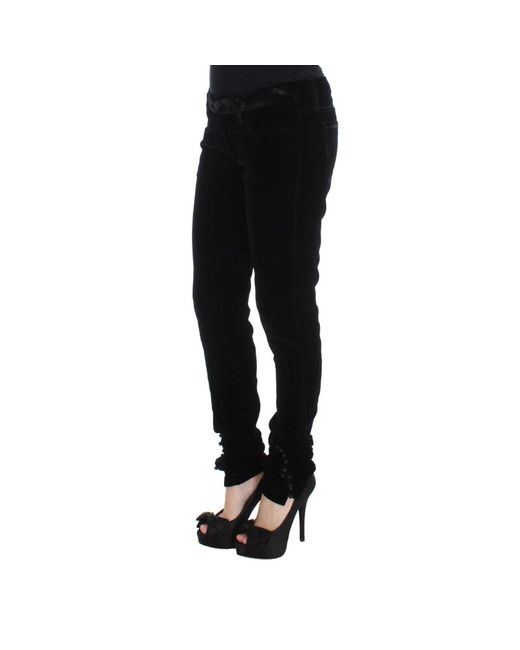 Ermanno Scervino Black Slim Fit Jeans