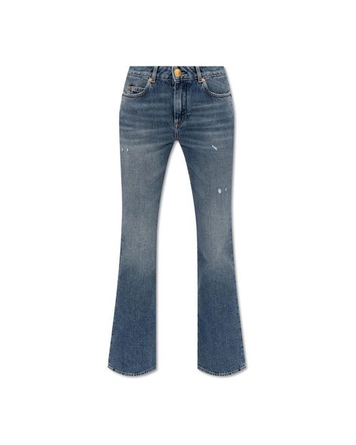 Balmain Blue Boot-Cut Jeans