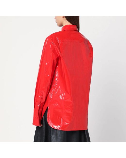 Jil Sander Red Shirts