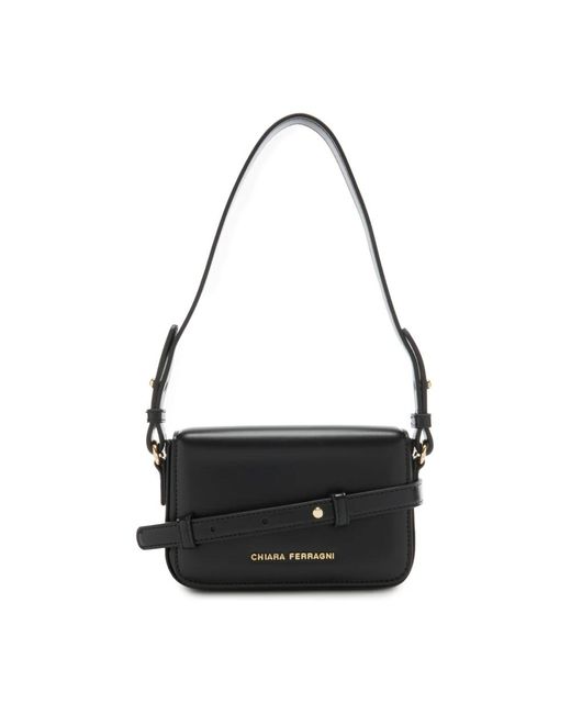 Chiara Ferragni Shoulder Bags in het Black