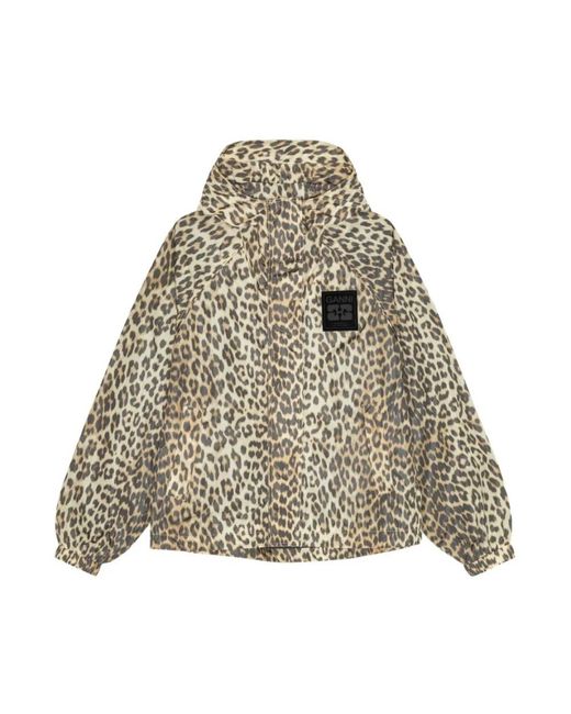 Ganni Natural Light Jackets