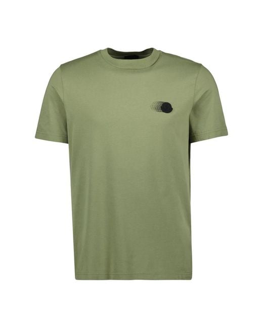 Moncler Green T-Shirts for men