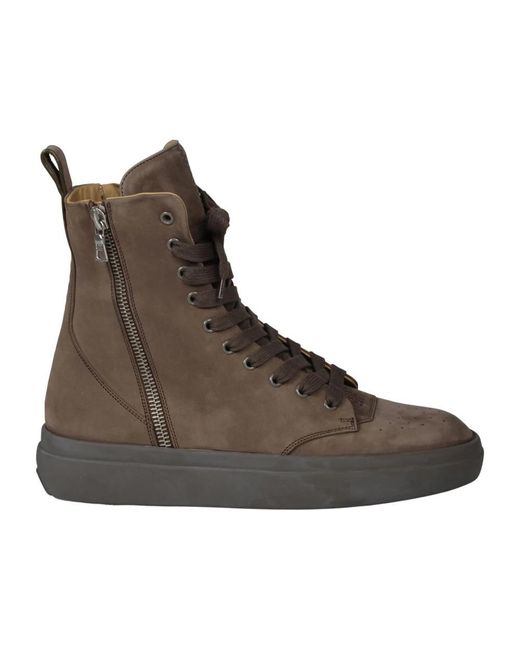 Represent Brown Lace-Up Boots for men