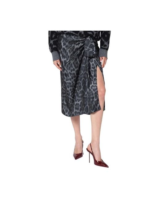 Stella McCartney Black Midi Skirts